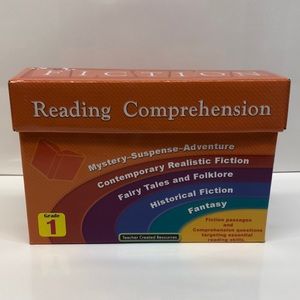 Fiction Reading Comprehension Cards Grade 1 - by TCR